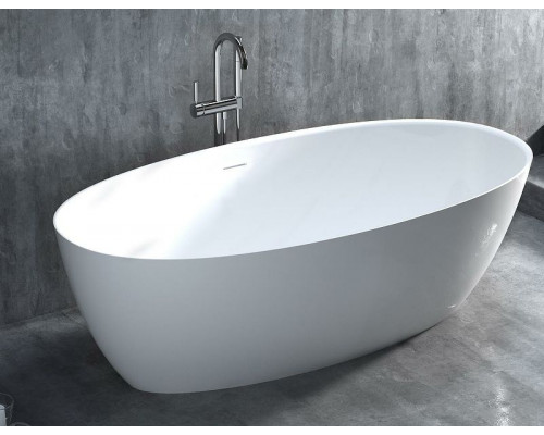 Ванна из литьевого мрамора 178x92 см Salini S-Stone Alda 101911SM