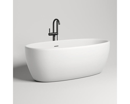 Ванна из литьевого мрамора 169x87 см Salini S-Stone Luce 100121M