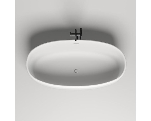 Ванна из литьевого мрамора 169x87 см Salini S-Stone Luce 100121M