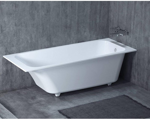 Ванна из литьевого мрамора 170x70 см Salini S-Stone Orlanda 102021M