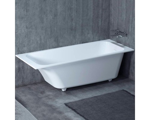 Ванна из литьевого мрамора 170x70 см Salini S-Sense Orlanda Kit 102111G