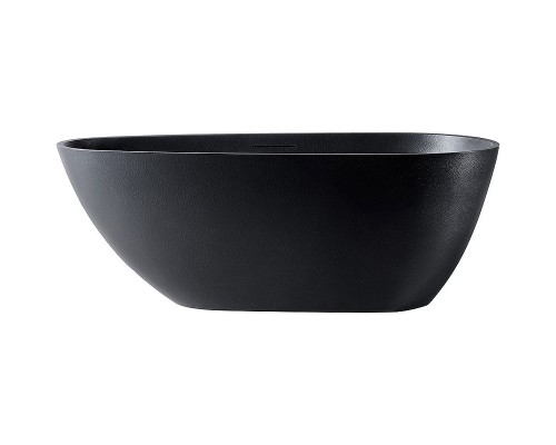 Ванна из искусственного камня Abber Dortmund 170x75 AM9911B Черная без гидромассажа