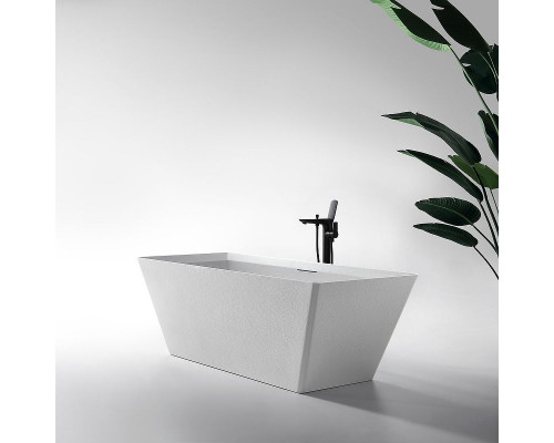 Ванна из искусственного камня Abber Berlin 170x75 AM9912 Белая без гидромассажа