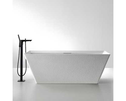 Ванна из искусственного камня Abber Berlin 170x75 AM9912 Белая без гидромассажа