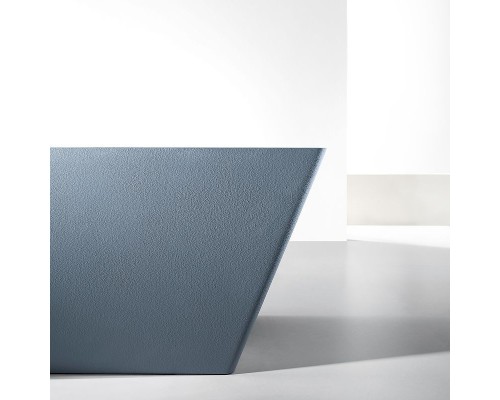 Ванна из искусственного камня Abber Berlin 170x75 AM9912G Серая без гидромассажа