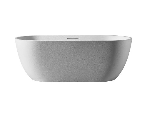 Ванна из искусственного камня Abber Frankfurt 170x75 AM9941 Белая без гидромассажа