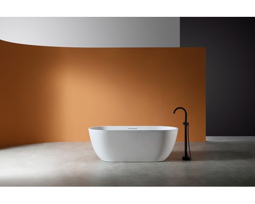 Ванна из искусственного камня Abber Frankfurt 170x75 AM9941 Белая без гидромассажа