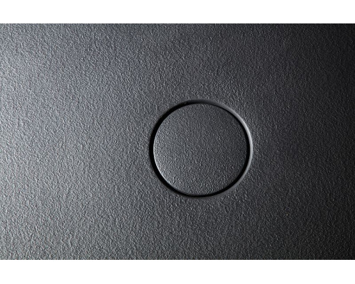 Ванна из искусственного камня Abber Frankfurt 170x75 AM9941B Черная без гидромассажа