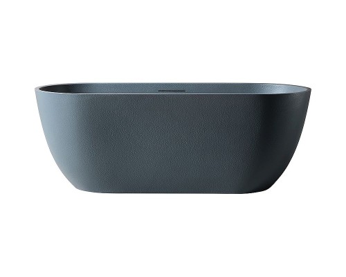 Ванна из искусственного камня Abber Frankfurt 170x75 AM9941G Серая без гидромассажа