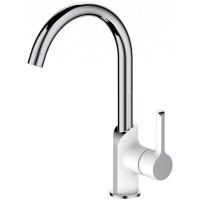 Смеситель для кухни Haiba HB70805-8 Белый Хром +5122 ₽