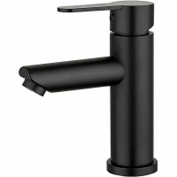 Смеситель для раковины Frap F10801-6 Черный матовый +3923 ₽