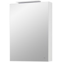 Зеркальный шкаф Roca Oleta 50 L A857643806 с подсветкой Белый глянец +14446 ₽