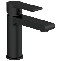 Смеситель для раковины Cersanit Brasko Black 63107 с донным клапаном +9101 ₽