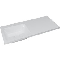 Раковина Dreja Wing 120 100120L Белая с местом под стиральную машину +18625 ₽