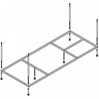 Каркас для ванны Cezares 200 PLANE-200-90-MF-R +9100 ₽