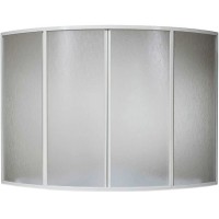 Шторка на ванну Bas Ирис Империал 150 4 створки пластик +26235 ₽