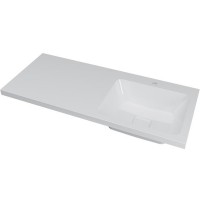 Раковина Dreja Wing 120 100120R Белая с местом под стиральную машину +18625 ₽