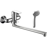Смеситель для ванны Rush Fiji FI1835-51 универсальный Хром +4891 ₽