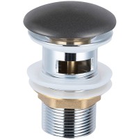 Донный клапан Vincea DBS-216MA click-clack Антрацит матовый +1482 ₽