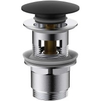 Донный клапан Vincea DPU-1B01MB click-clack Черный матовый +2900 ₽