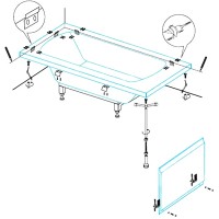 Крепление для боковой панели Cezares CZR-SCR-FIX-3-KIT +3000 ₽