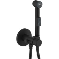 Гигиенический душ со смесителем Olive's Balear 13141BLB Черный матовый +7894 ₽