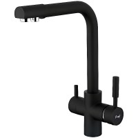 Смеситель для кухни Frap F4352-7 Черный матовый +10168 ₽