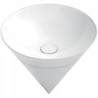 Раковина Kerama Marazzi Cono 44 CO.wbi.44 Белая глянцевая +32936 ₽