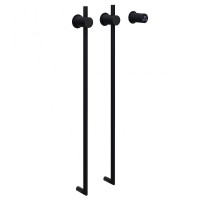 Электрический полотенцесушитель Abber Charme AH4002MB цвет Черный матовый