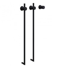 Электрический полотенцесушитель Abber Charme AH4002MB цвет Черный матовый