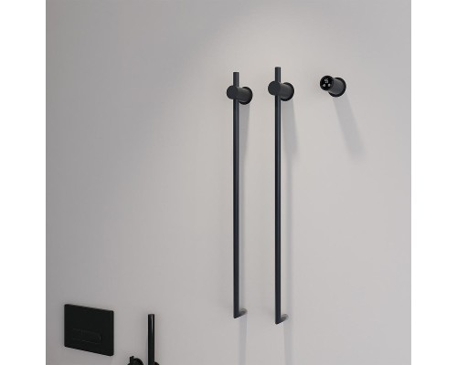 Электрический полотенцесушитель Abber Charme AH4002MB цвет Черный матовый