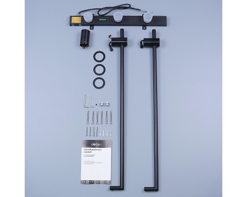 Электрический полотенцесушитель Abber Charme AH4002MB цвет Черный матовый