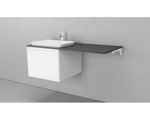 Тумба под раковину Velvex Klaufs 56x60.1Y tpKLA.56.60.1Y-616.216 подвесная Белая