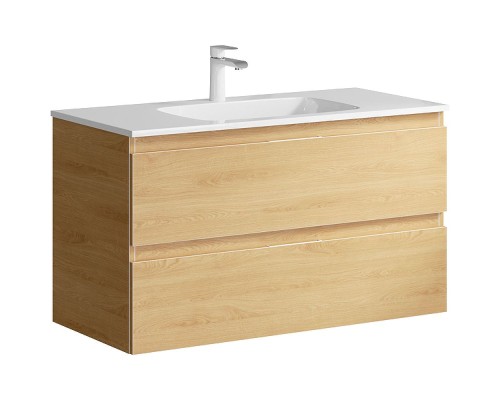 Тумба под раковину Aqwella Accent 100 ACC0110DZ подвесная Дуб золотой