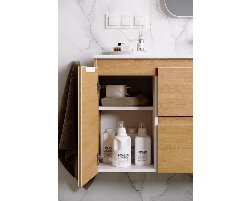 Тумба под раковину Aqwella Accent 90 R ACC0109RDZ подвесная Дуб золотой