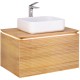 Тумба под раковину Jorno Karat 80 Kar.01.80/P/BuL подвесная Бук светлый