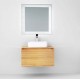 Тумба под раковину Jorno Karat 80 Kar.01.80/P/BuL подвесная Бук светлый