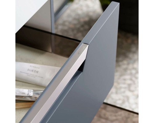 Тумба под раковину Aqwella Cube 90 CUB0109GR подвесная Серая матовая