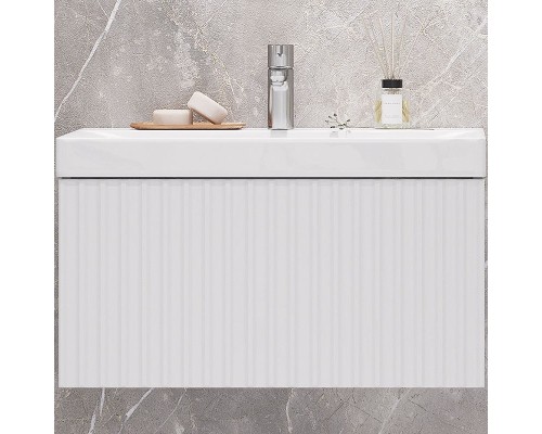 Тумба под раковину Velvex Compo 70 tpCOM.70.1Y-21 подвесная Белая