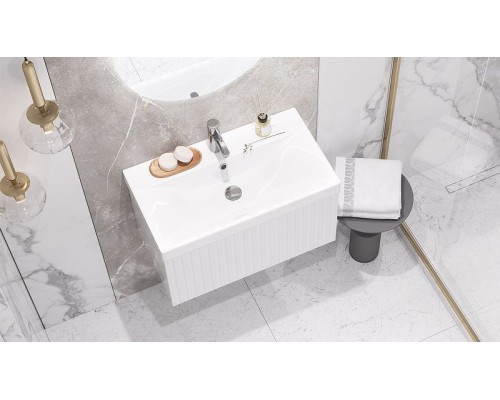 Тумба под раковину Velvex Compo 70 tpCOM.70.1Y-21 подвесная Белая