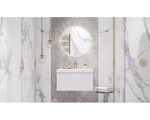 Тумба под раковину Velvex Compo 70 tpCOM.70.1Y-21 подвесная Белая