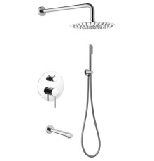 Душевая система Abber Emotion AF8817 Хром