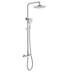 Душевая система Abber Weiss Insel AF8020W Белая Хром