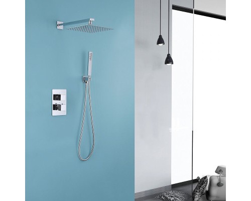 Душевая система Abber Daheim AF8251 с термостатом Хром