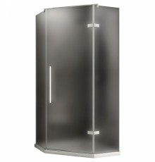 Душевой уголок Abber Ewiges Wasser 90x90 AG05090M профиль Хром стекло матовое