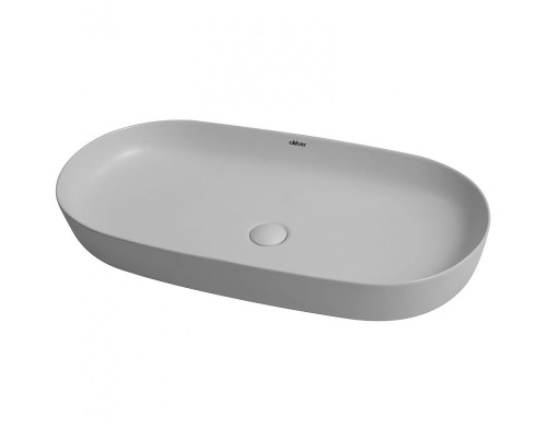 Раковина-чаша Abber Bequem 80 AC2110MLG Светло-серая матовая