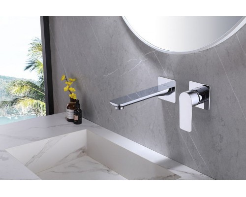 Смеситель для раковины Abber Weiss Insel AF8082 Хром