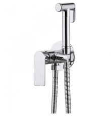 Гигиенический душ со смесителем Abber Weiss Insel AF8025 Хром