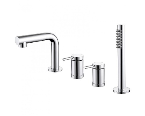 Смеситель на борт ванны Abber Emotion AF8813 Хром