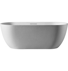Ванна из искусственного камня Abber Frankfurt 170x75 AM9941 Белая без гидромассажа